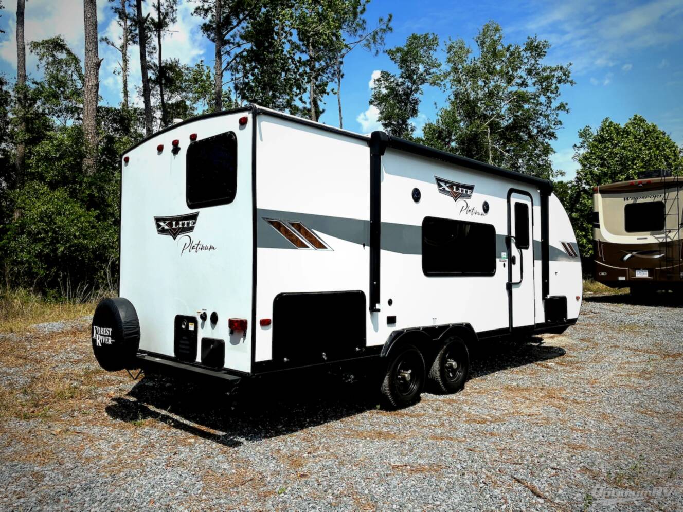 A photo of this 2024 Forest River Wildwood X-Lite 19DBXL