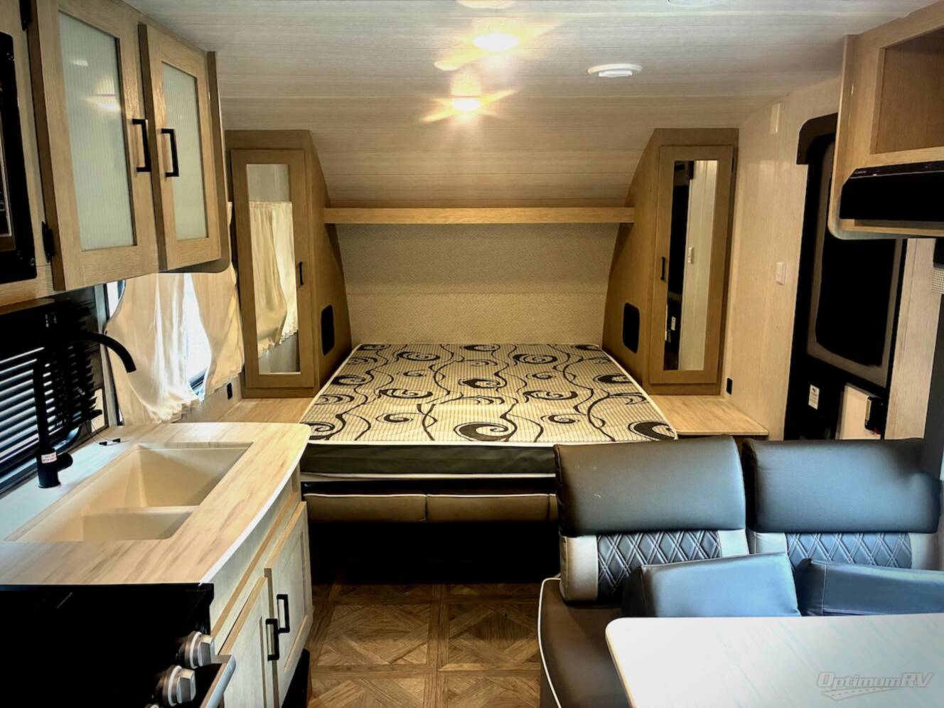 A photo of this 2024 Forest River Wildwood X-Lite 19DBXL