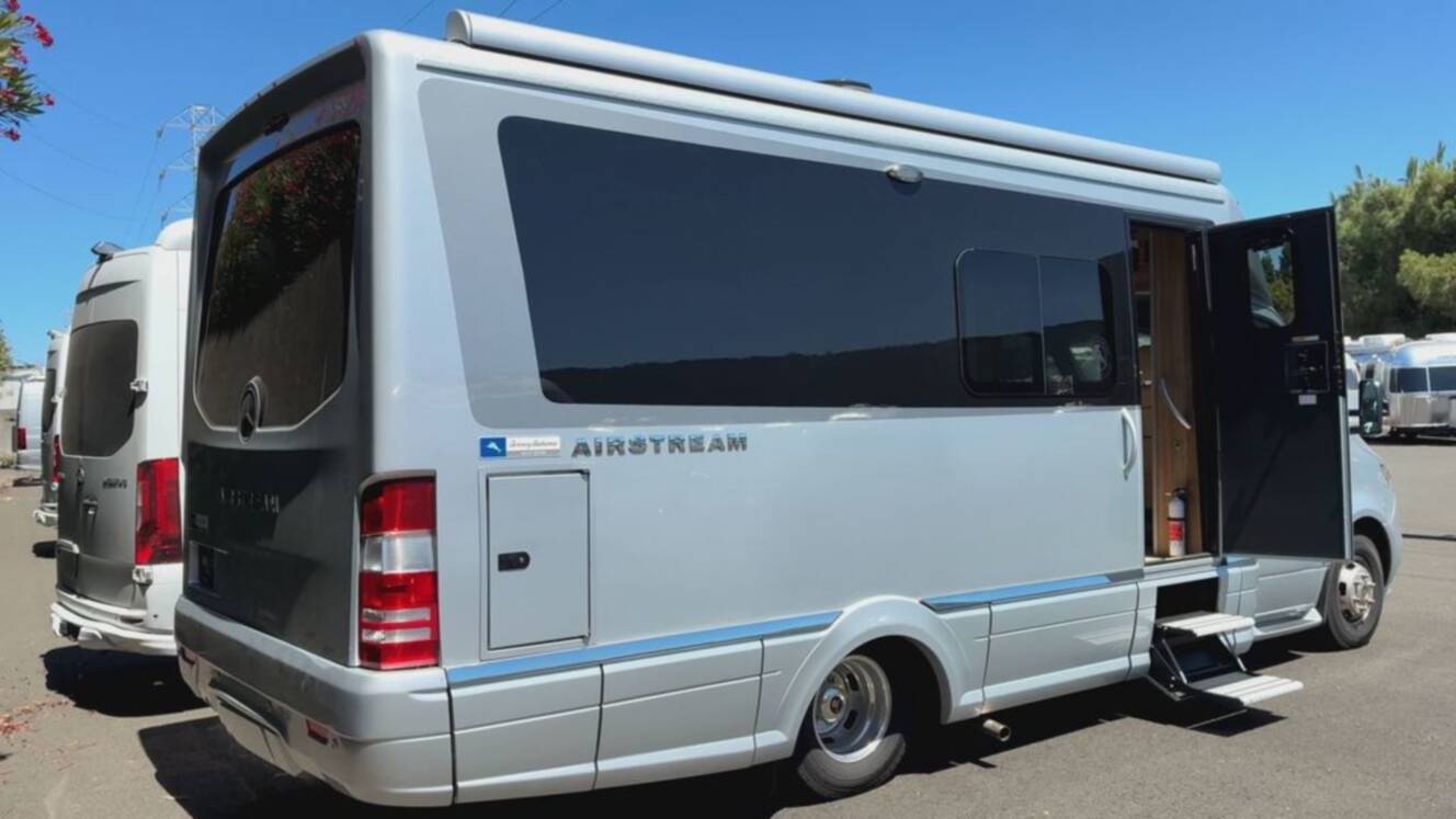 A photo of this 2023 Airstream Atlas Tommy Bahama Edition, E1 Package