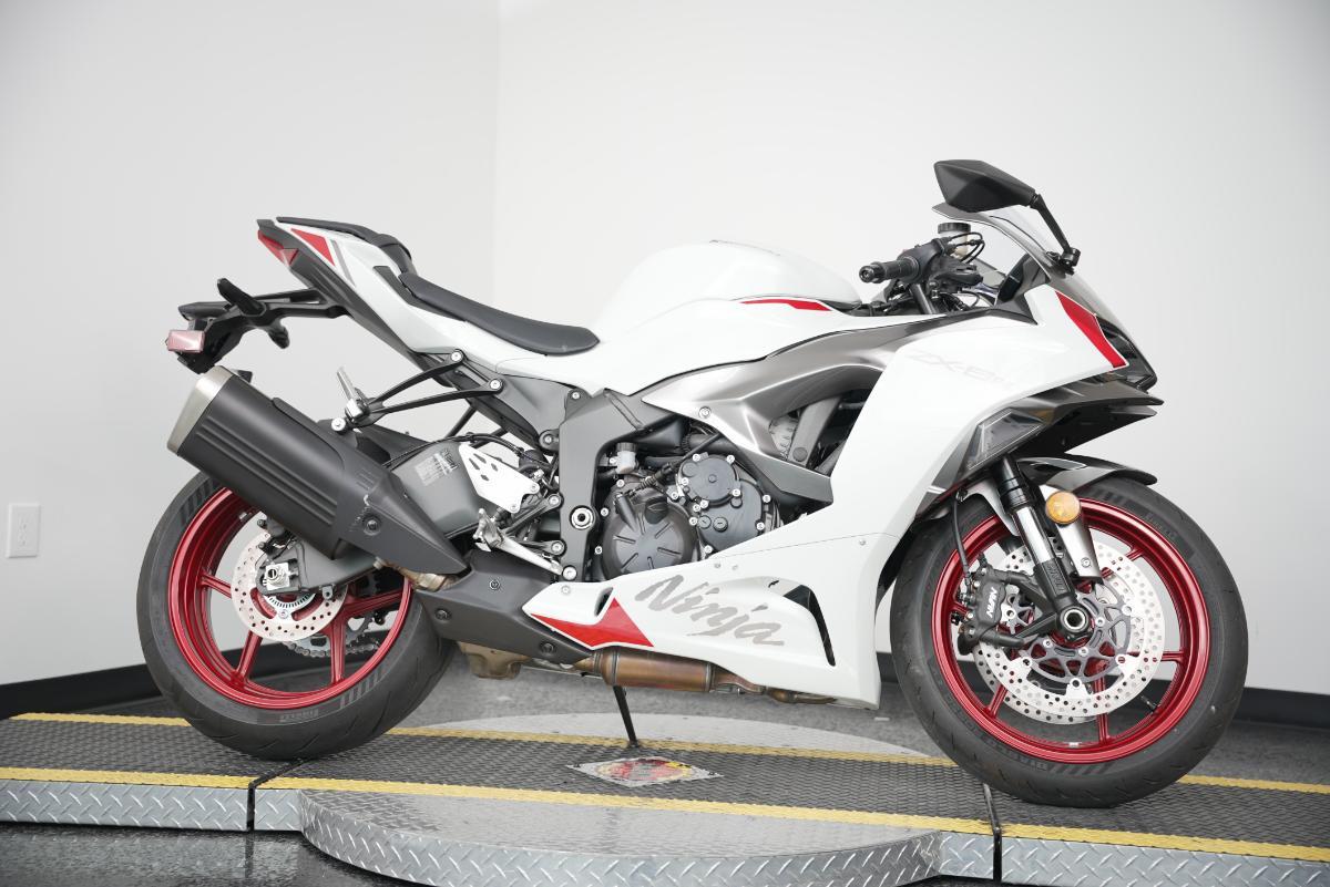 Blue 2021 Kawasaki Ninja ZX-6R Motorcycles For Sale - Cycle Trader