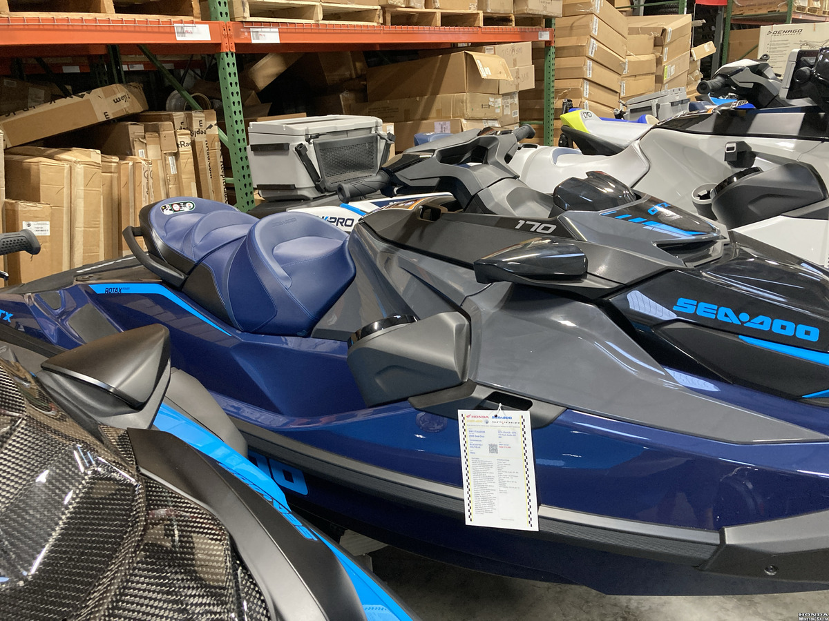 2026 Sea-Doo GTX 170 Tech Audio iDF iBR Three Seater jet ski