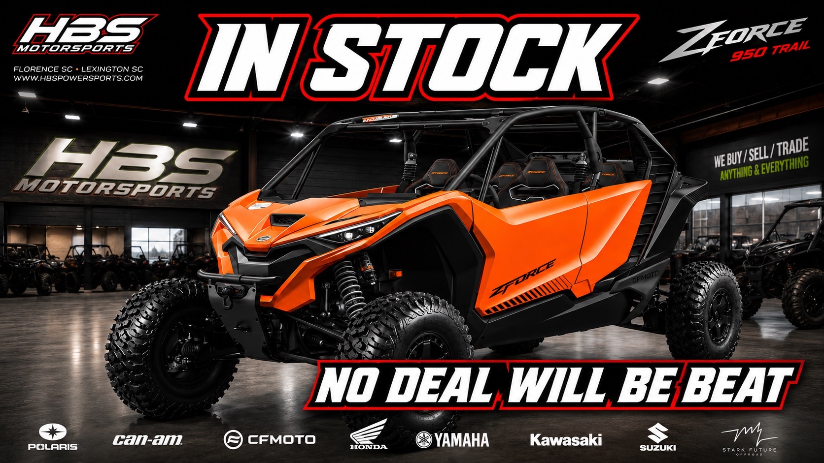 2026 CFMOTO ZFORCE Z10-4 in florence SC