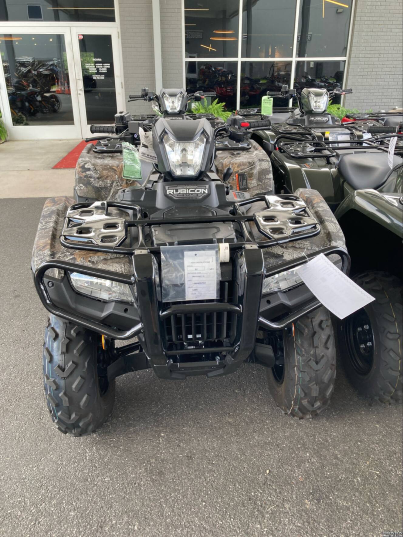 A photo of this 2026 Honda FourTrax Foreman Rubicon 4x4 Automatic DCT EPS TrueTimb