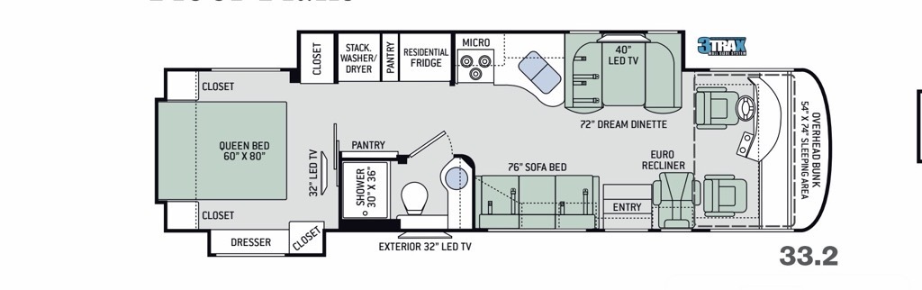 2018 Thor Motor Coach PALAZZO 33 2 in tucson AZ