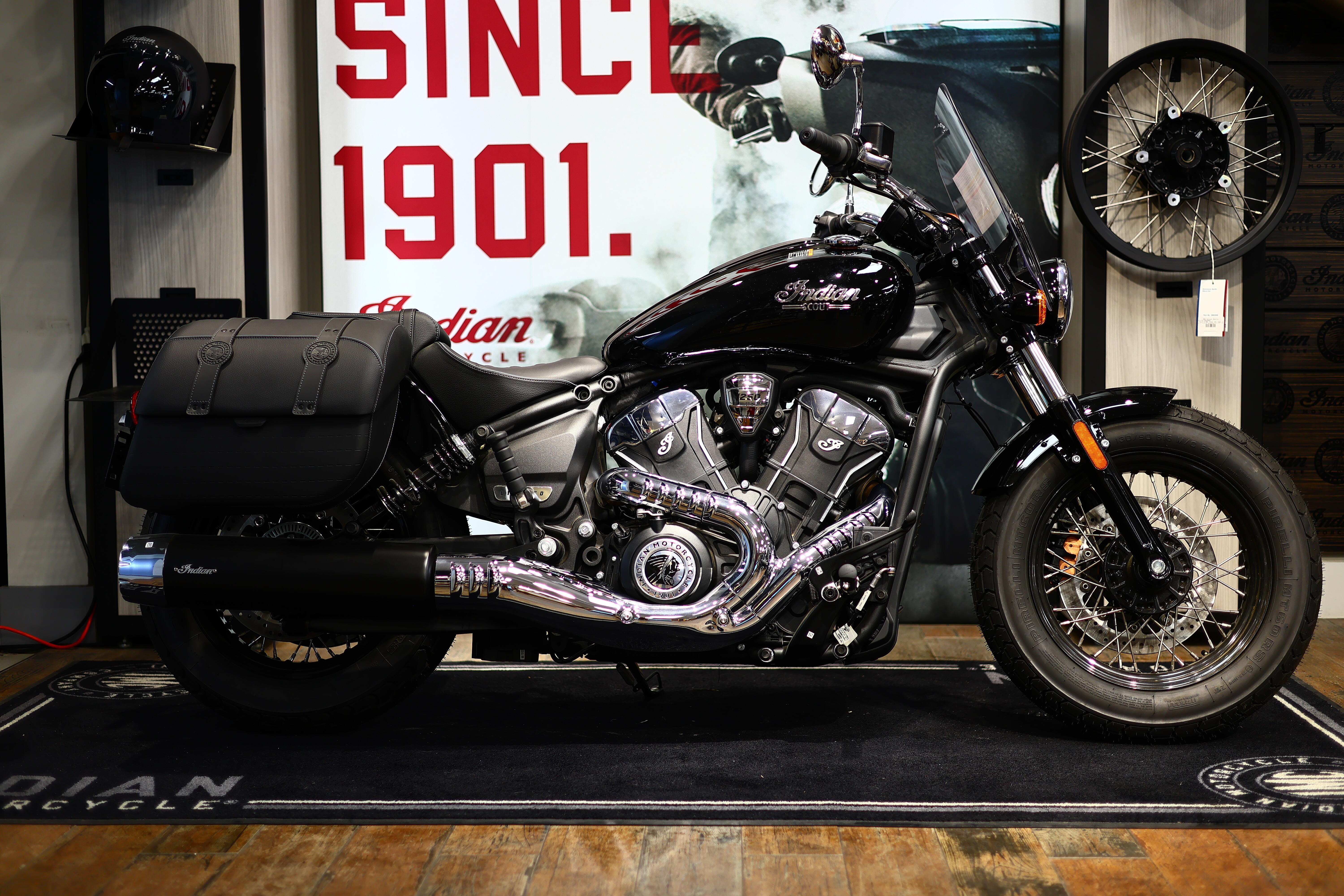 2025 Indian Motorcycle SUPER SCOUT BLACK METALLIC TECH 49ST in Laredo, TX