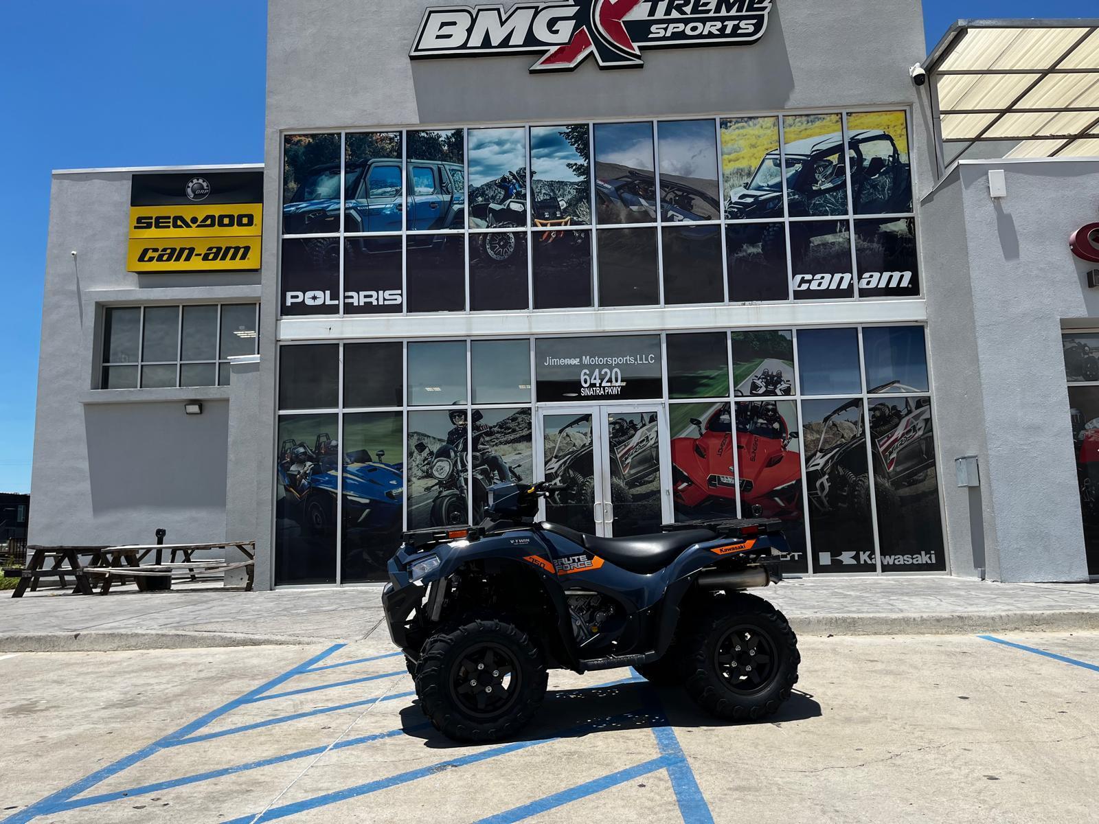 2026 Kawasaki Brute Force 750 EPS Grayish Blue Recreation/Utility ATV