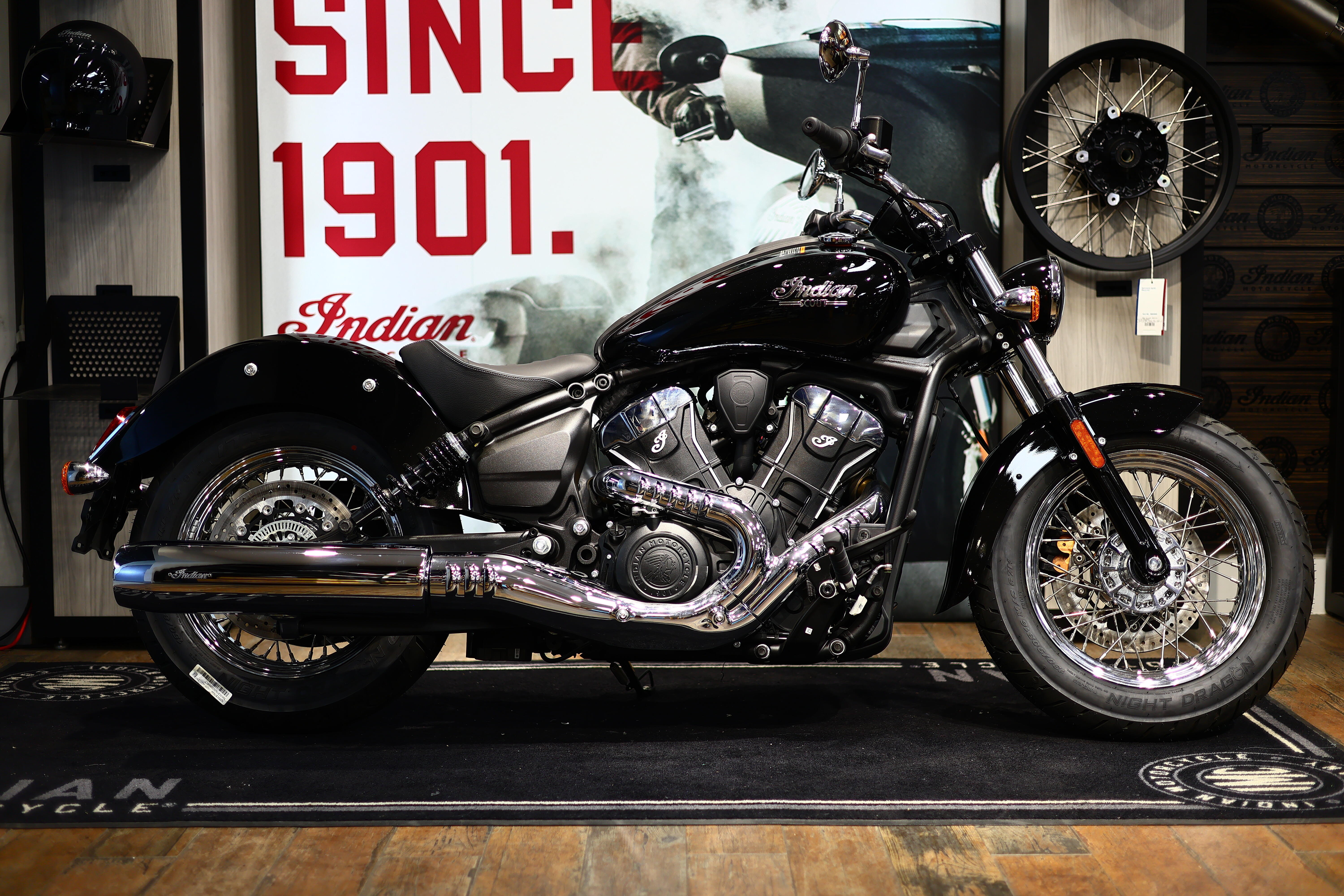 2025 Indian Motorcycle SCOUT BLACK METALLIC 49ST BASE in Laredo, TX