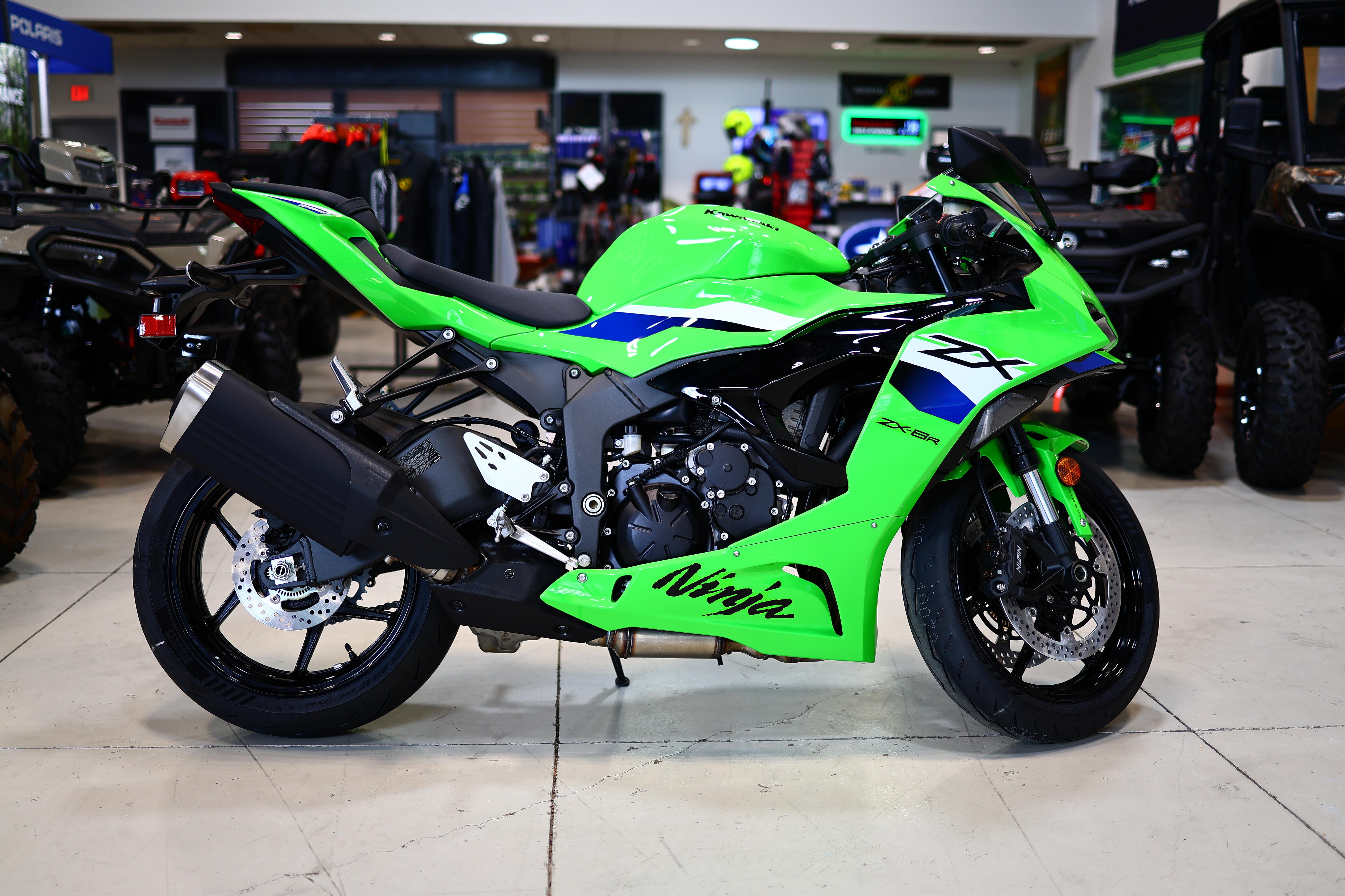 2026 Kawasaki NINJA ZX6R ABS Lime Green ABS in Laredo, TX