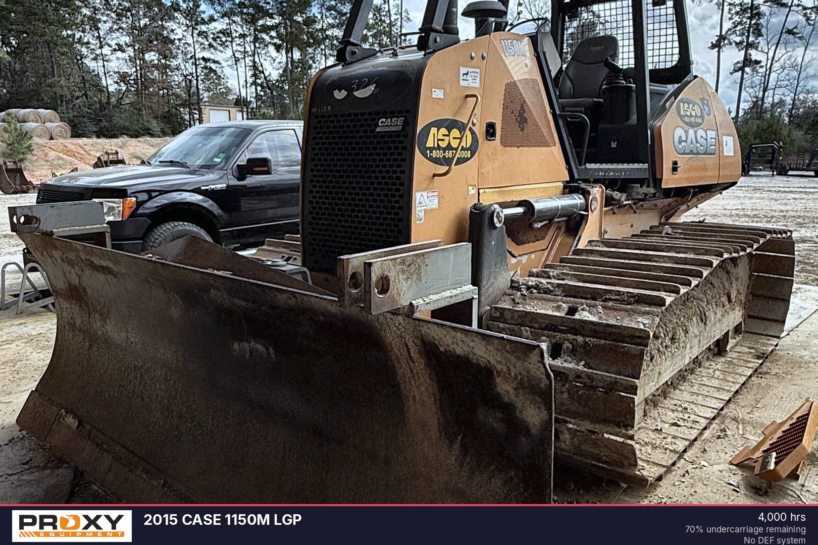 2015 CASE 1150M LGP in Houston, TX