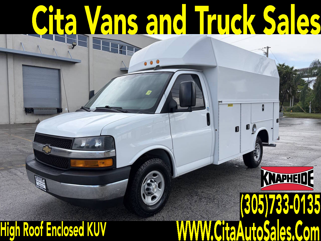 2020 CHEVROLET EXPRESS G3500 CUTAWAY UTILITY SERVICE TRUCK KUV in Miami, FL