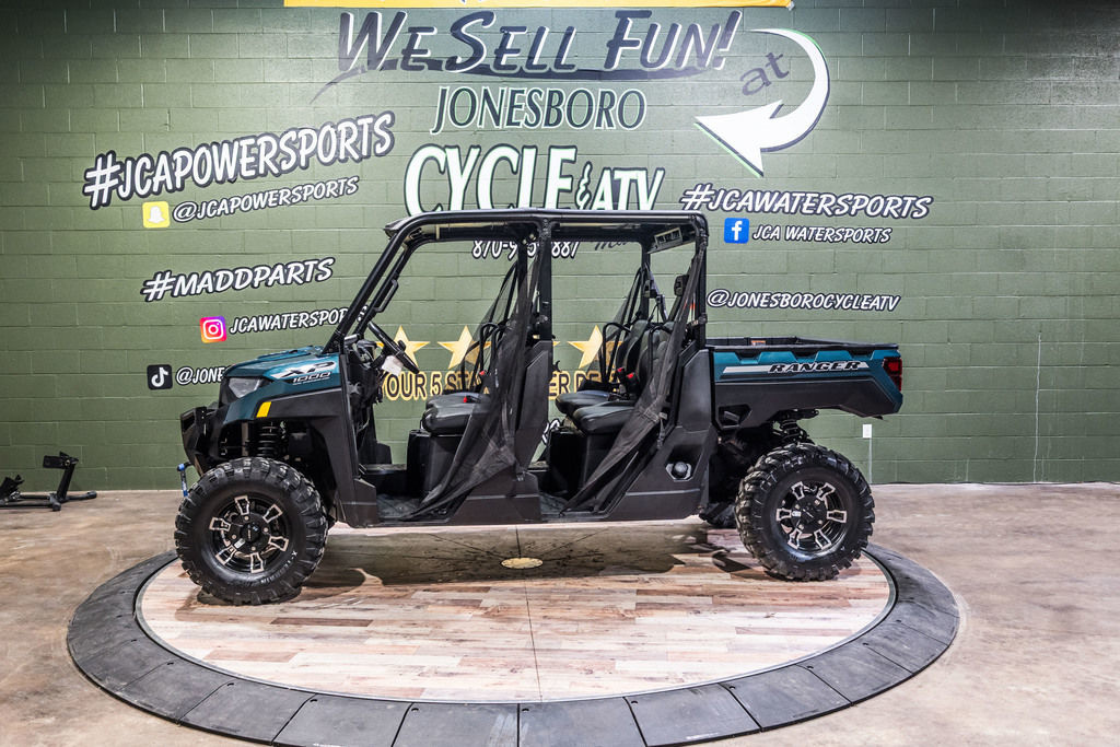 2026 Polaris Ranger Crew XP 1000 Premium Blue Labyrinth in jonesboro AR