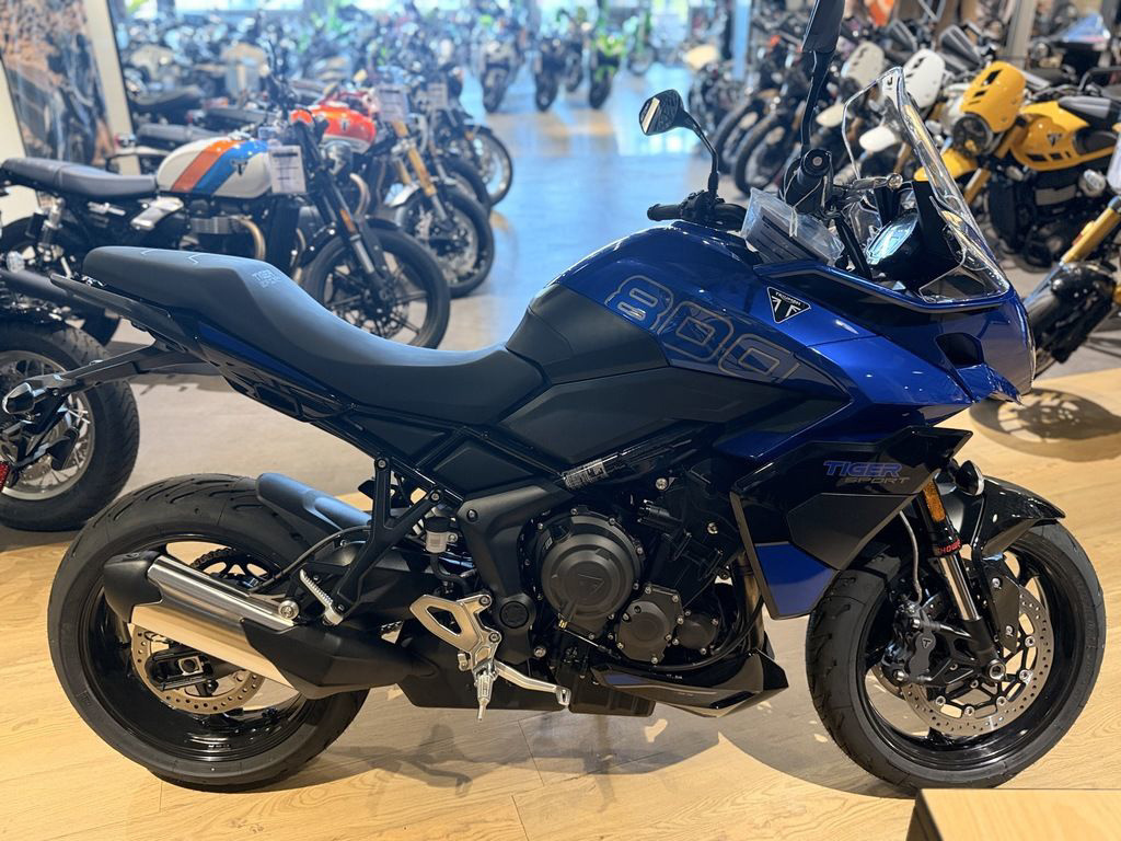 2026 Triumph Tiger Sport 800 Caspian Blue/Sapphire Black SPORT in Bristol, VA
