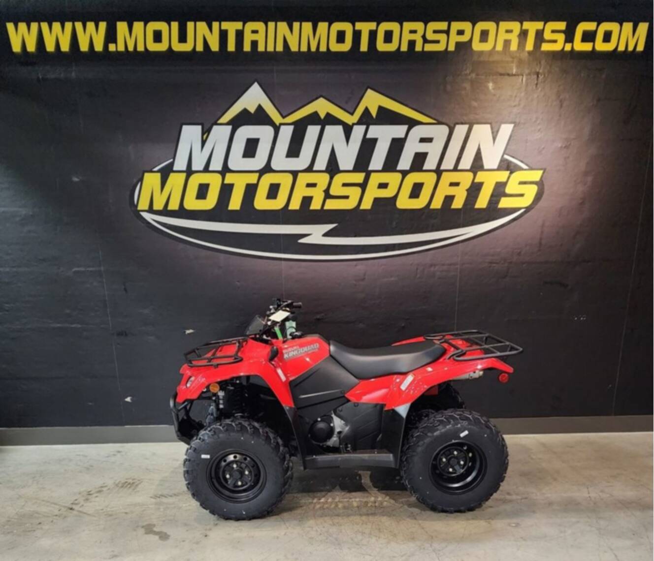 A photo of this 2025 Suzuki KingQuad 400 ASi