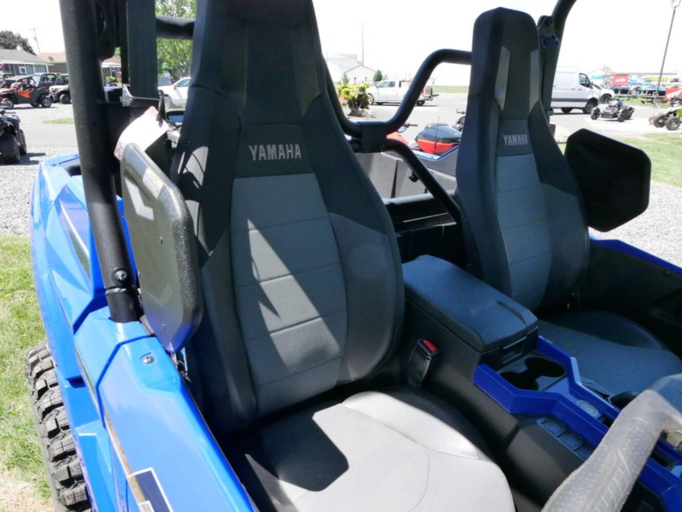 A photo of this 2025 Yamaha Wolverine RMAX2 1000 Sport