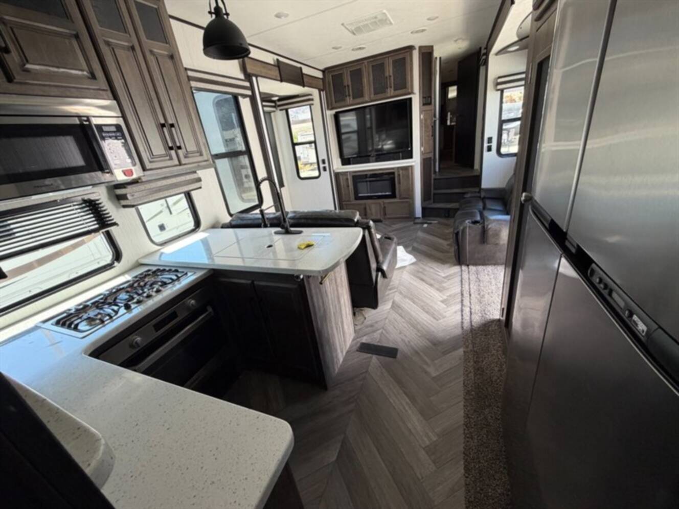 A photo of this 2021 Heartland CYCLONE 4006