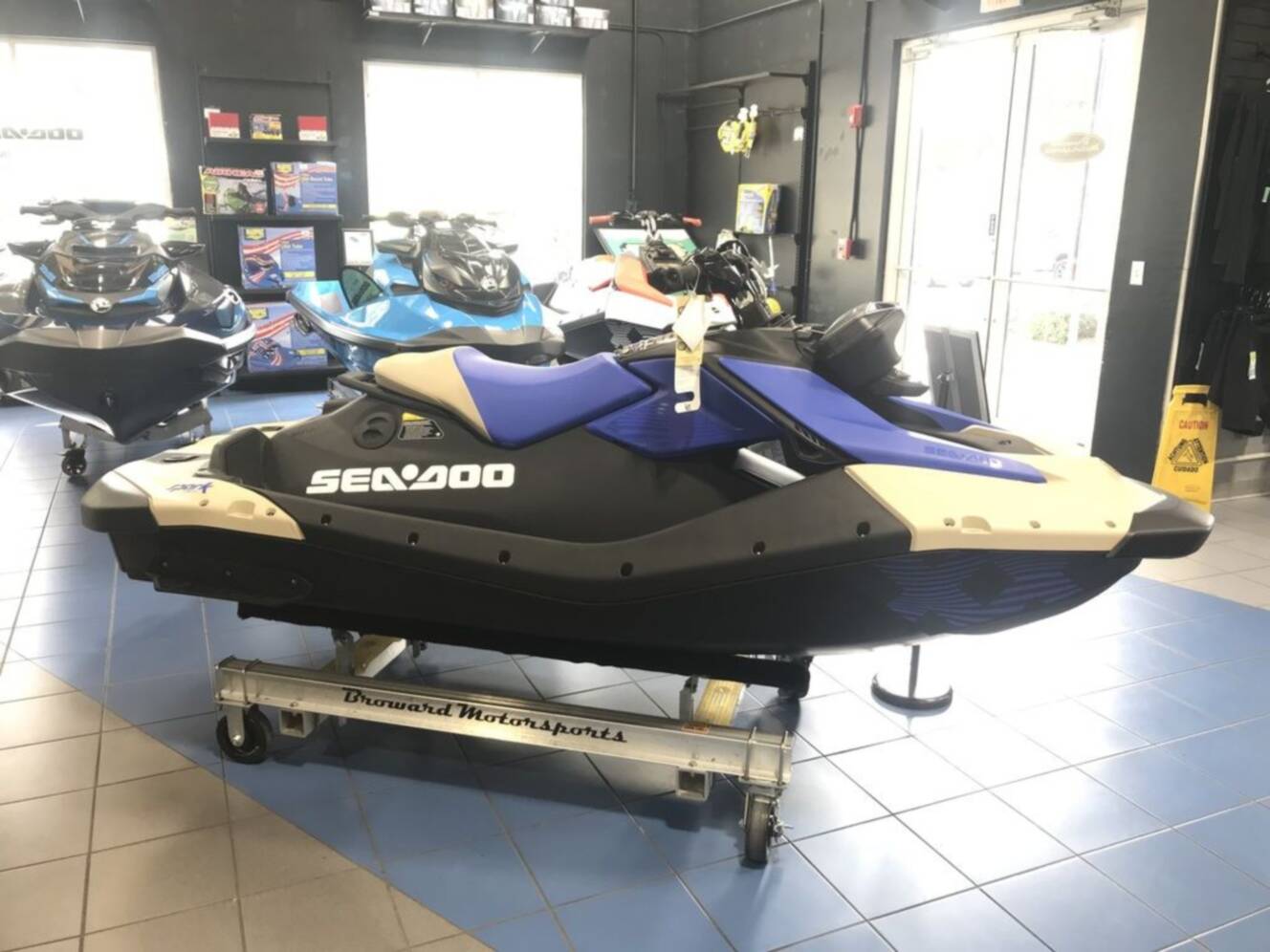 A photo of this 2025 Sea-Doo Spark Trixx for 1 Rotax® 900 ACE - 90 iBR and Au