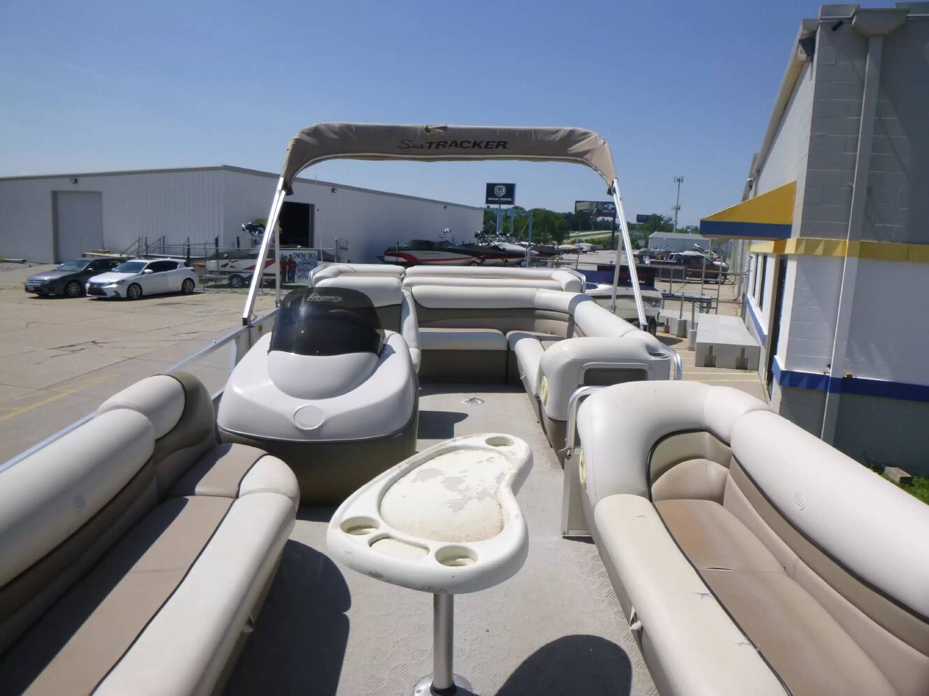A photo of this 2003 Sun Tracker Party Barge 22