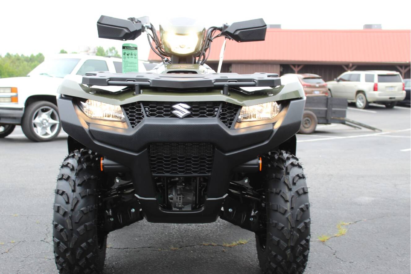 A photo of this 2026 Suzuki KingQuad 500AXi Power Steering