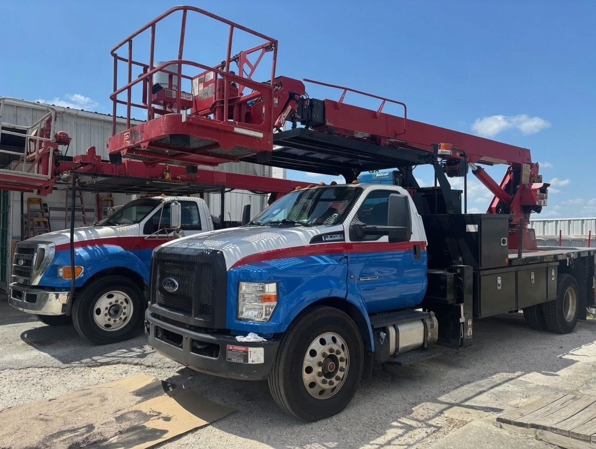 2017 Ford F750 Super Duty Altec LS63 Sign Crane in Sarasota, FL