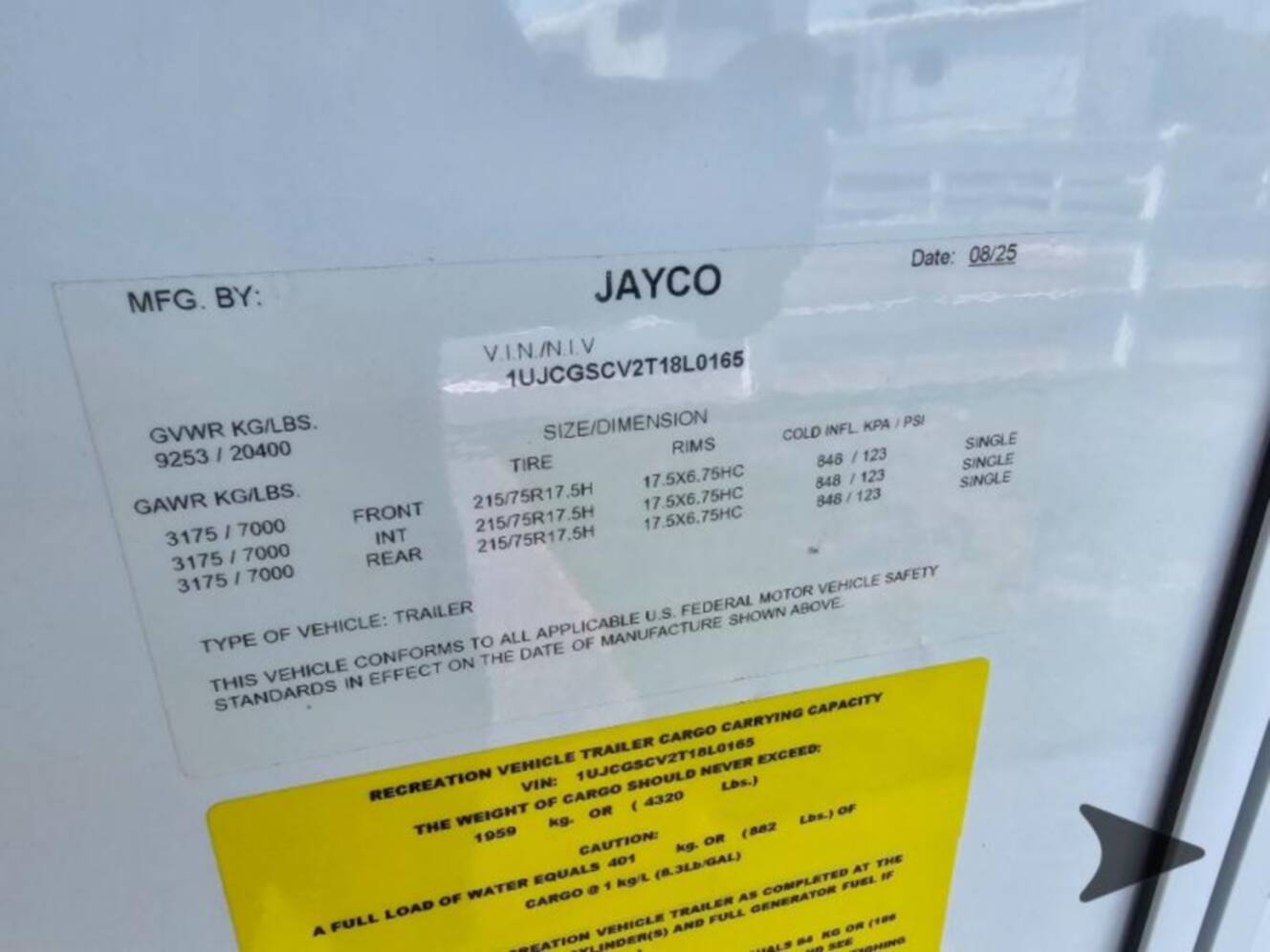 A photo of this 2026 Jayco Seismic 395