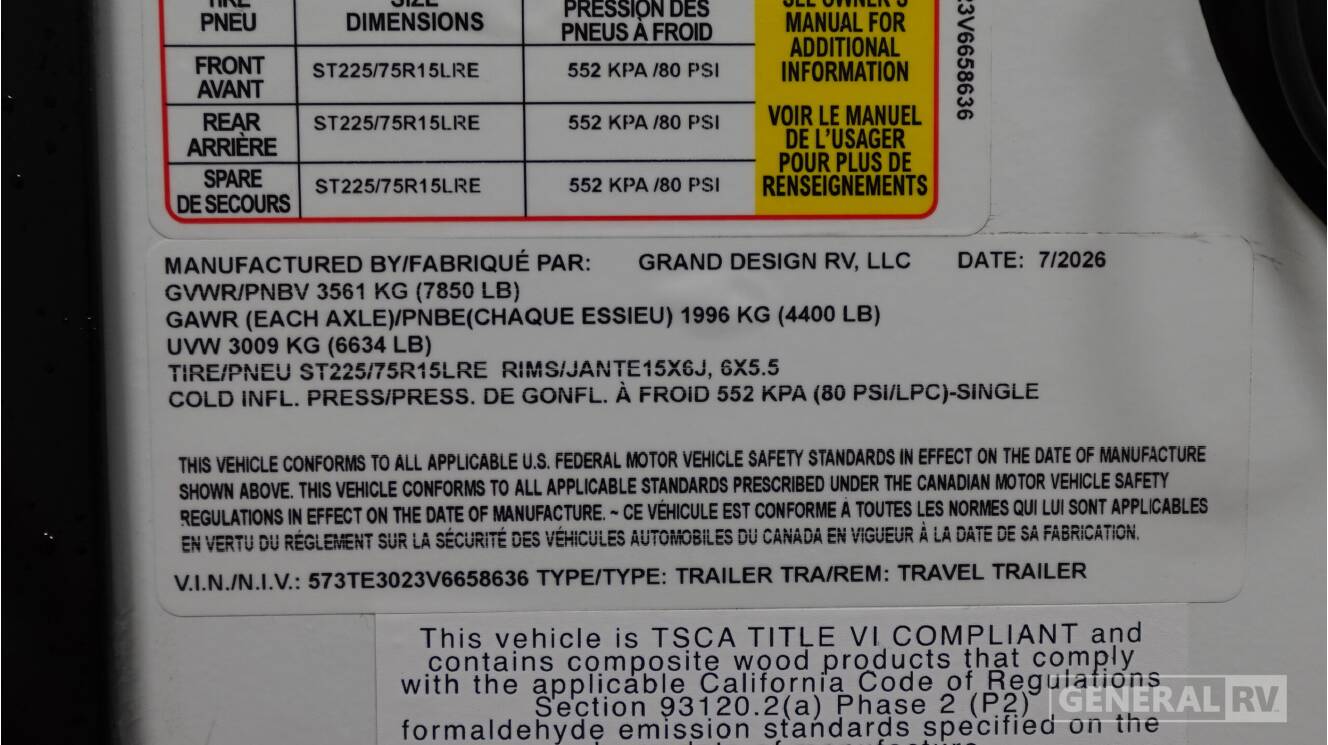 A photo of this 2027 Grand Design IMAGINE 2500RL