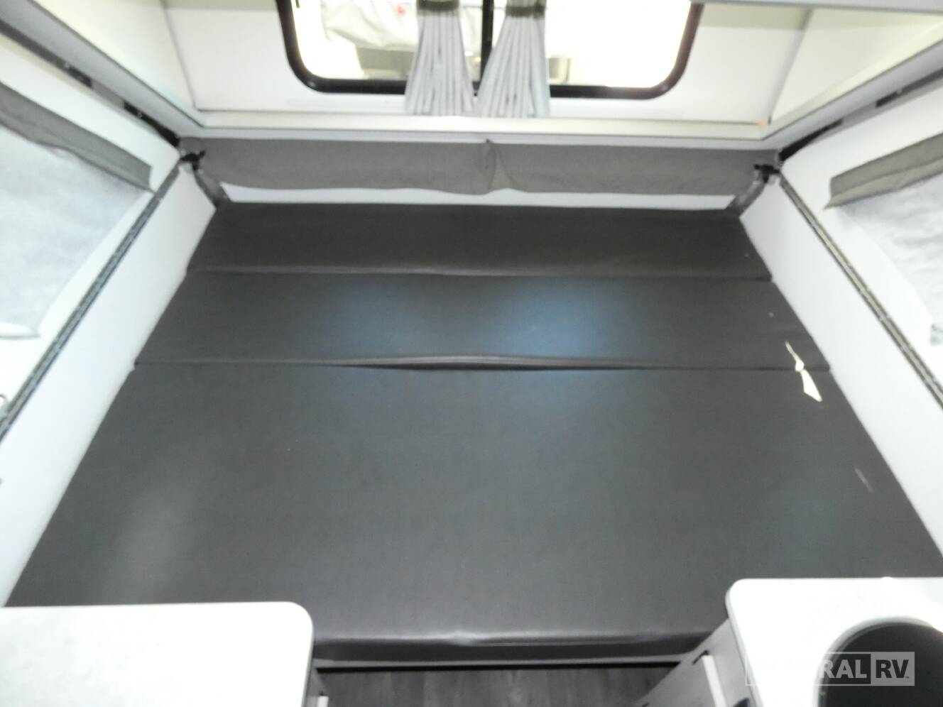 A photo of this 2026 Aliner CLASSIC Rear Sofa