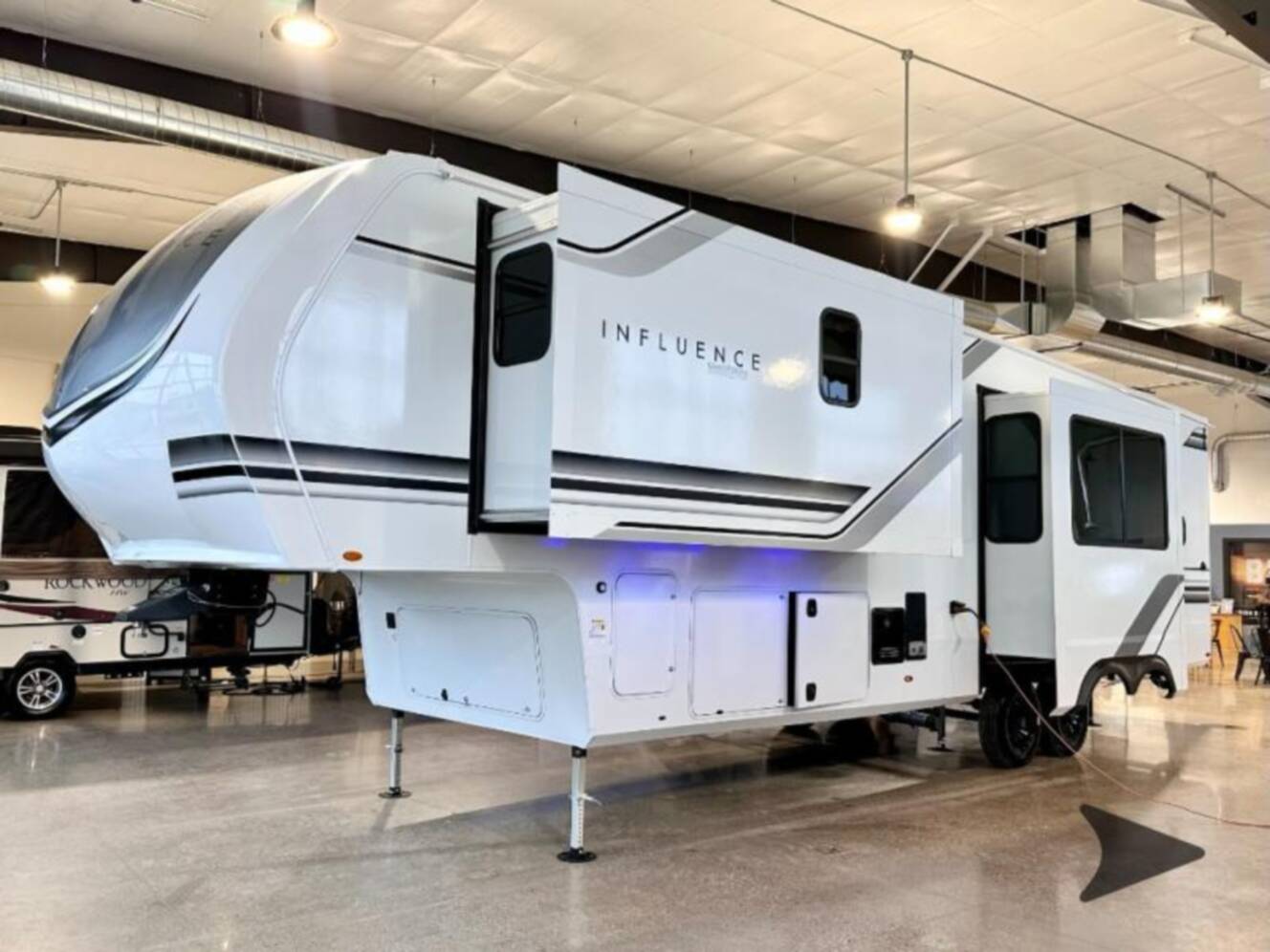A photo of this 2026 Grand Design Influence 3203GK