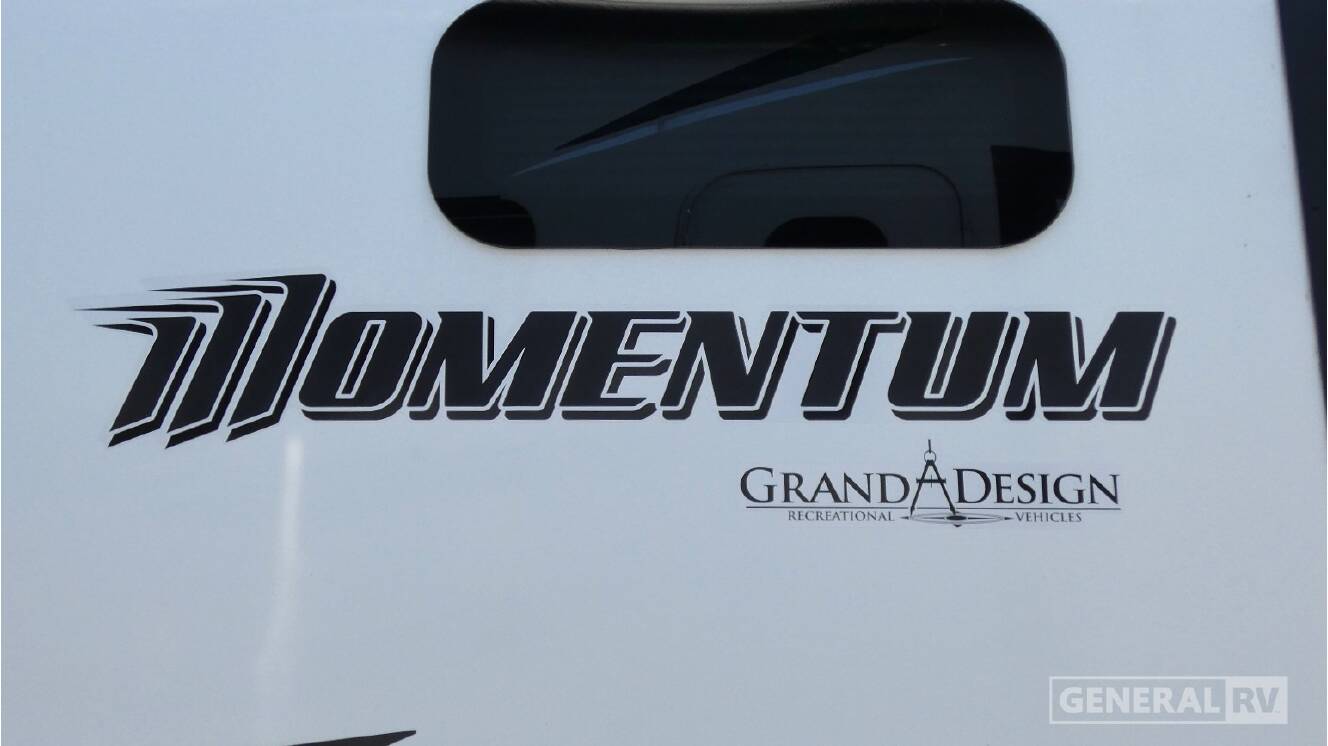 A photo of this 2023 Grand Design MOMENTUM 397THS