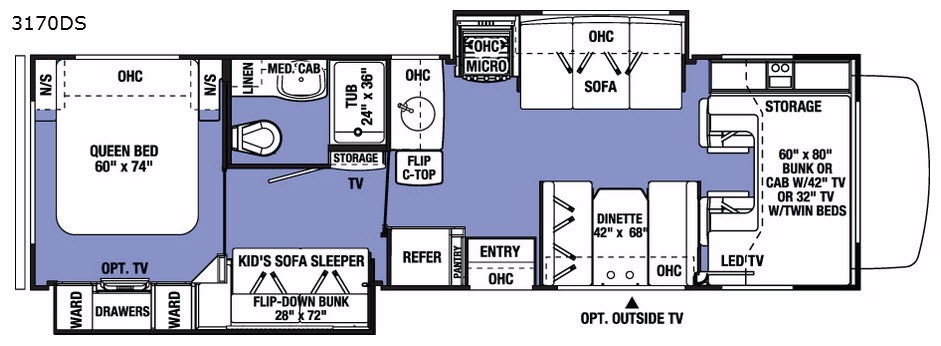 2018 Forest River Rv Sunseeker 3170DS Ford in meridian ID