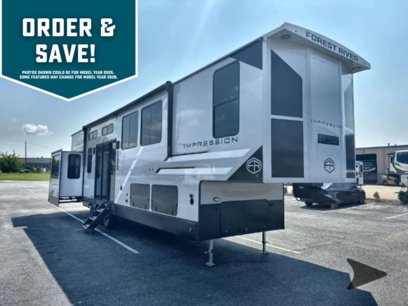 A photo of this 2026 Forest River Rv Impression 44STAY