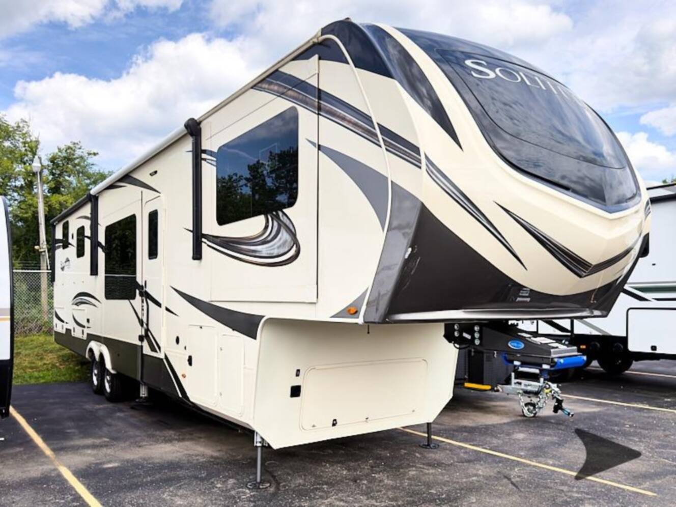 A photo of this 2021 Grand Design Solitude 380FL