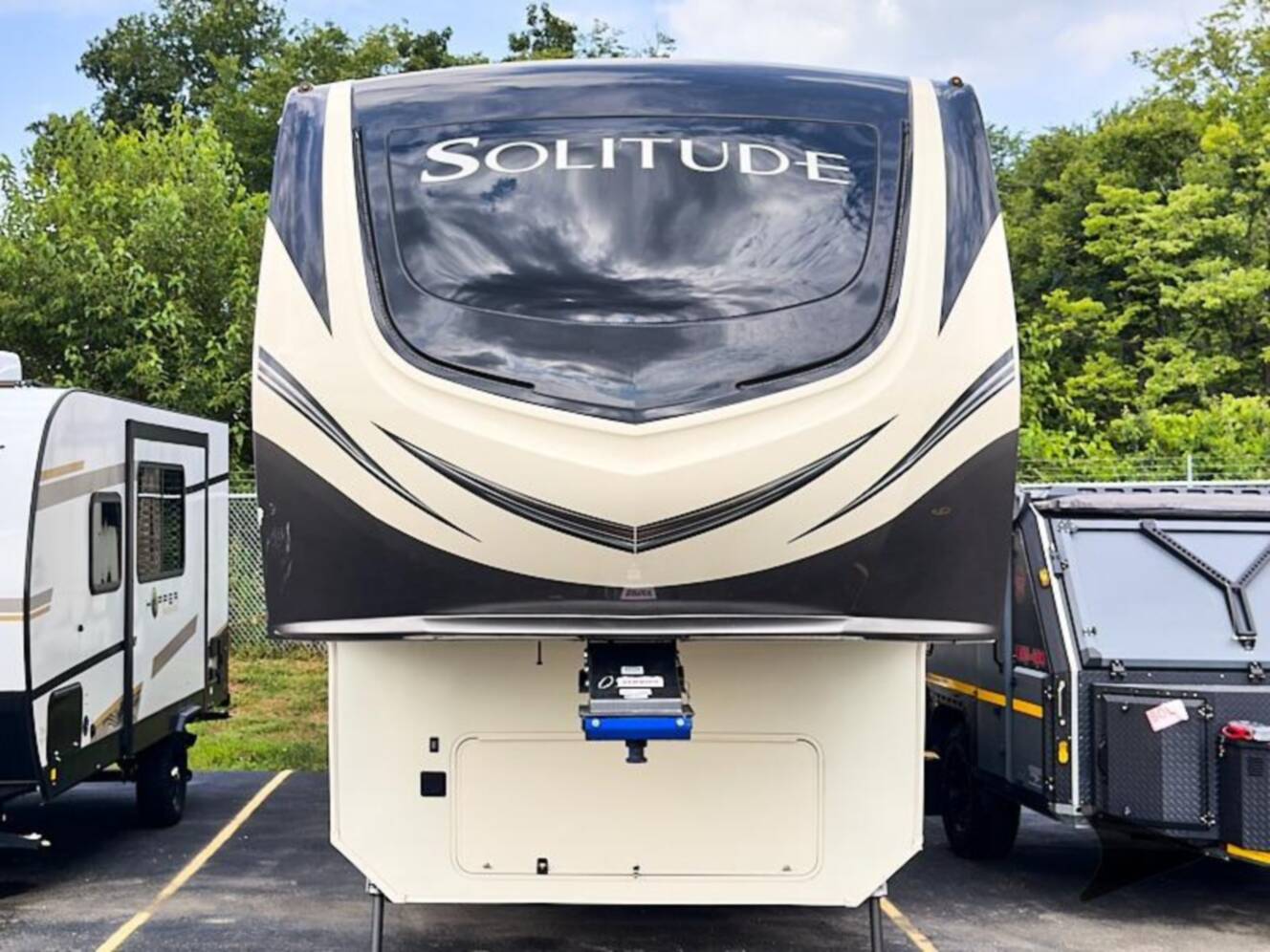 A photo of this 2021 Grand Design Solitude 380FL