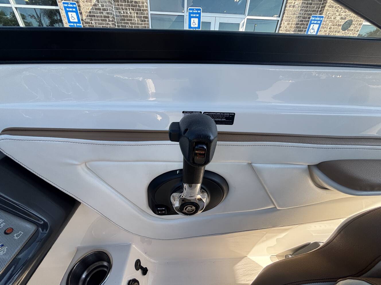 A photo of this 2018 Sea Ray 210 SPX w/MerCruiser 4.5L - 250HP Engine and Trailer