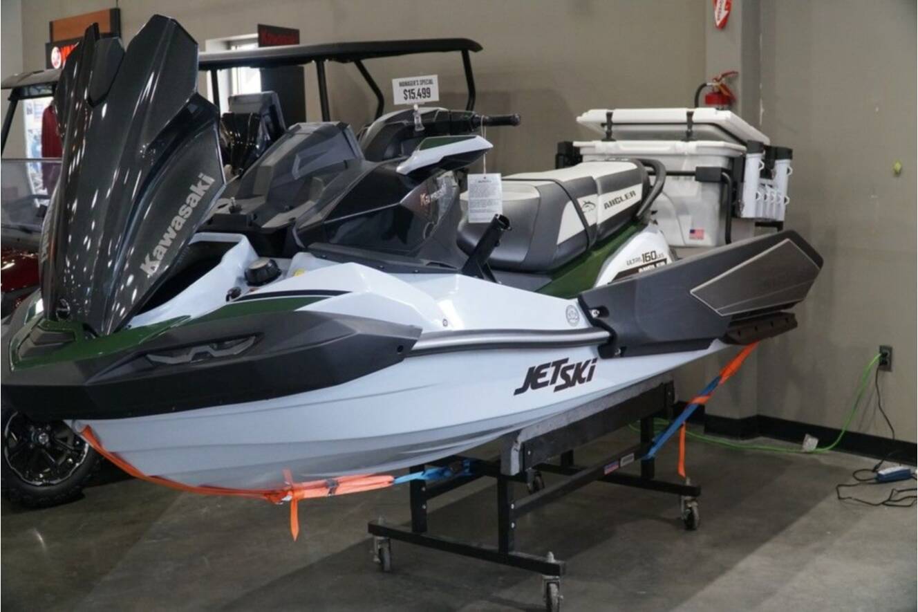A photo of this 2025 Kawasaki Ultra® 160LX-S Angler