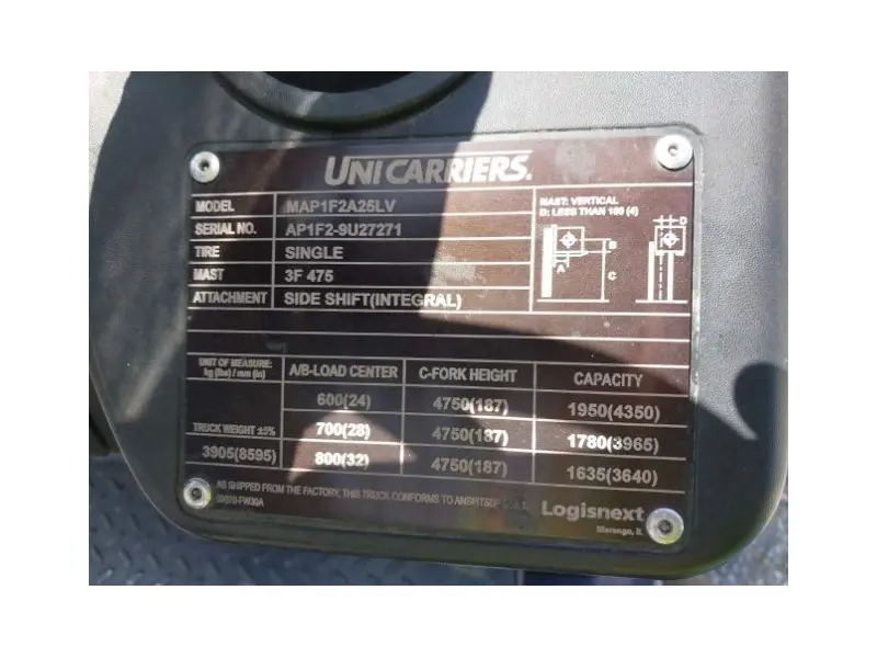 2023 UNICARRIER AF50LP