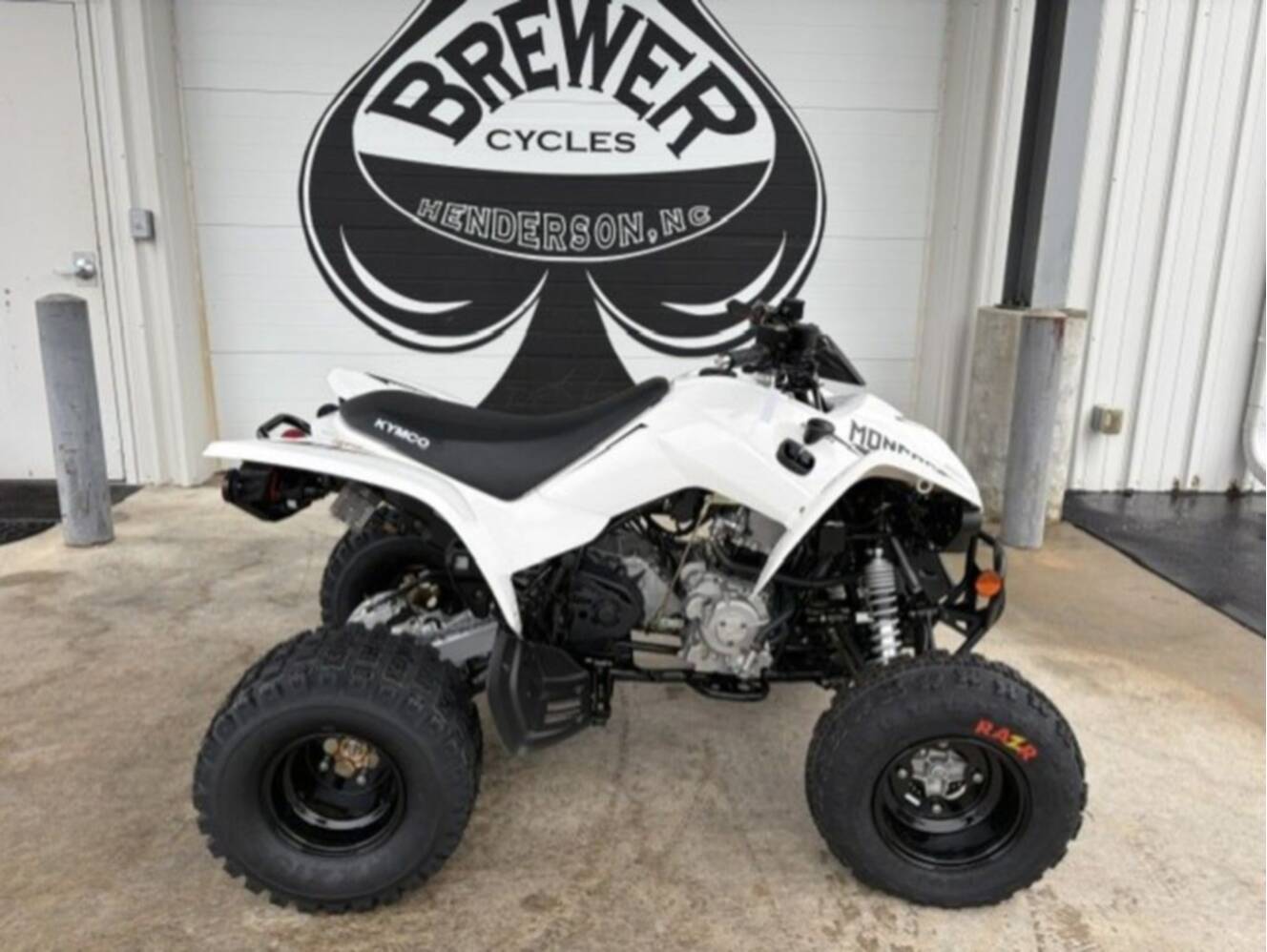 A photo of this 2026 Kymco Mongoose 270i