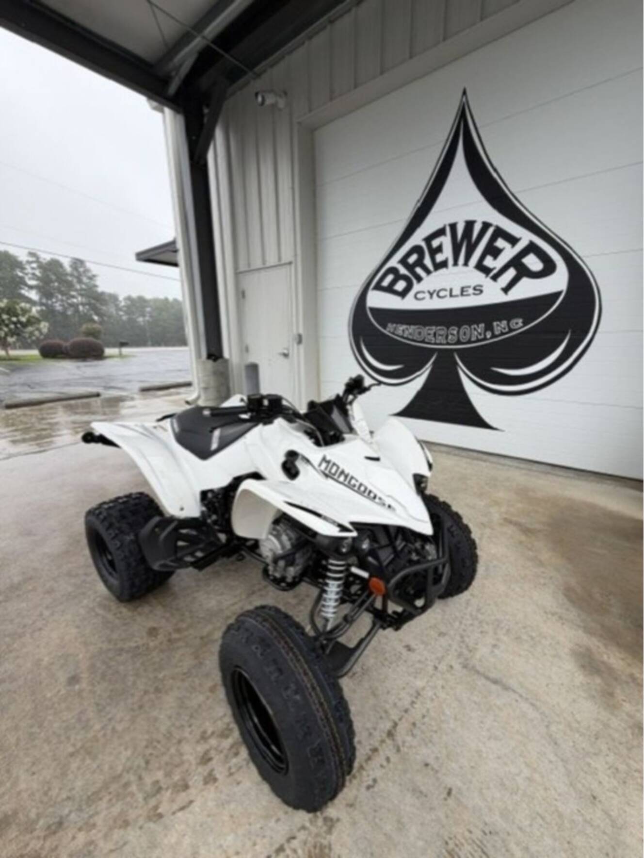 A photo of this 2026 Kymco Mongoose 270i