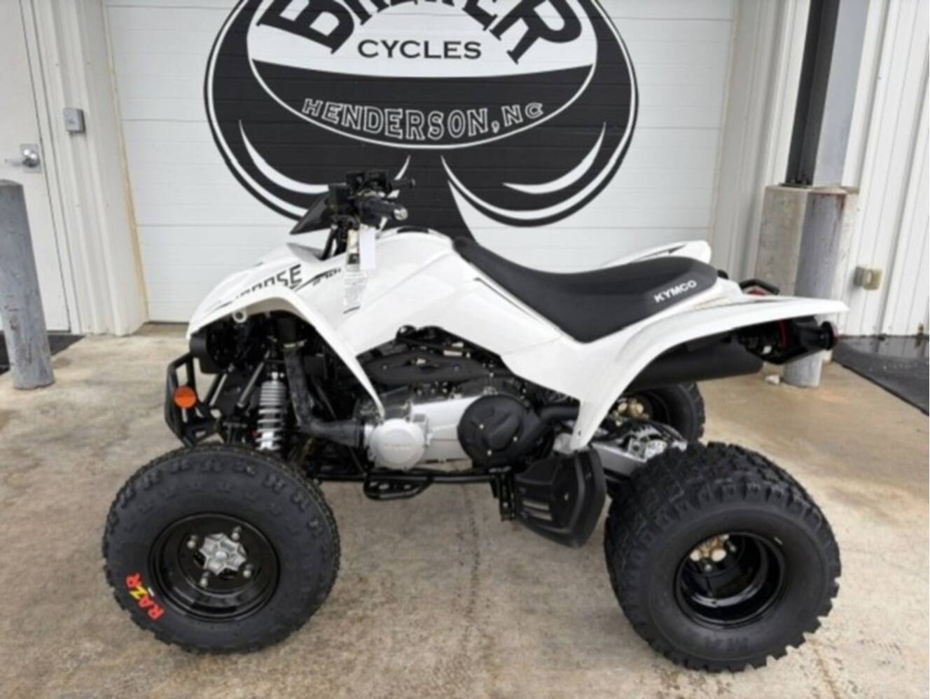A photo of this 2026 Kymco Mongoose 270i