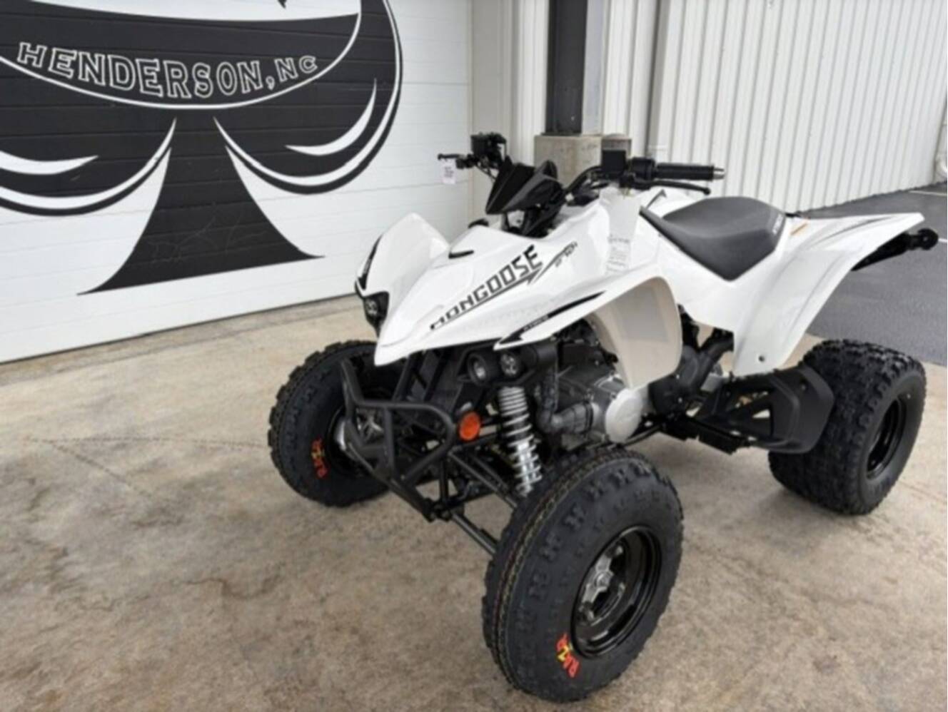 A photo of this 2026 Kymco Mongoose 270i
