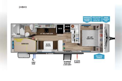 2027 Grand Design Transcend Xplor 24BHX in league city TX
