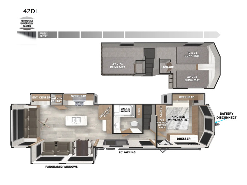 2027 Forest River Rv Wildwood Grand Lodge 42DL in new ulm MN