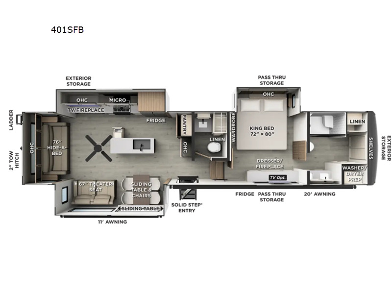 2027 Forest River Rv Rockwood Signature 401SFB in moyock NC