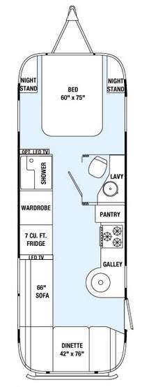 2015 Airstream International Signature 27FB in okoboji IA
