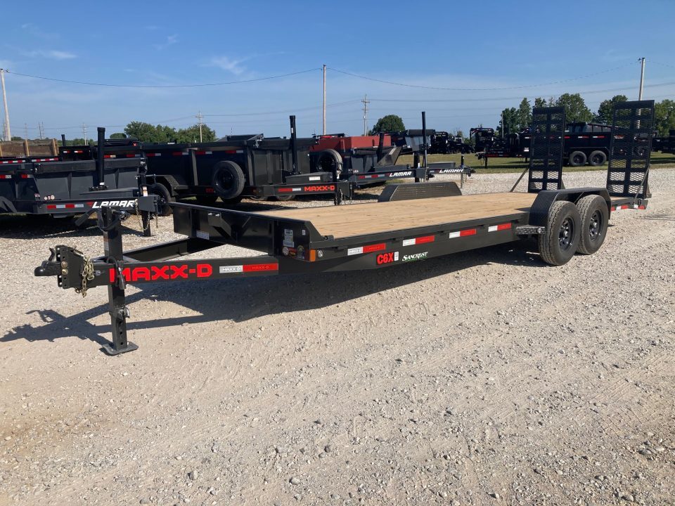 2027 MAXX-D 83x24 TANDEM 14K EQUIPMENT W 2' DOVE, STAND UP RAMPS & in Billings, MO