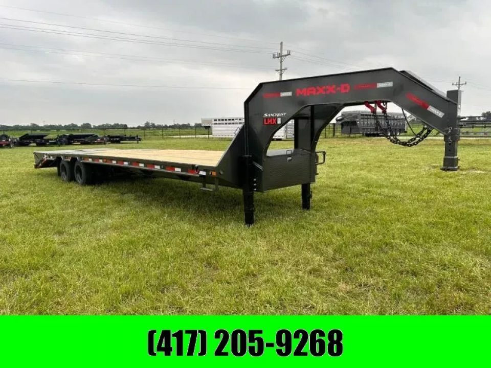 2026 MAXX-D 102x32 Tandem 40K GN Flatbed w/ Mega Ramps & 2 Speed Ja in Diamond, MO