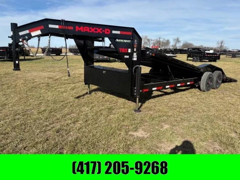 2026 MAXX-D 102x24 Tandem 18K Full Tilt Trailer W/ Hydro Jacks in Diamond, MO