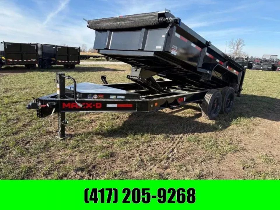 2026 MAXX-D 83x14 17.5K Dump Trailer W/ 2' Sides & Wireless Remote in Diamond, MO
