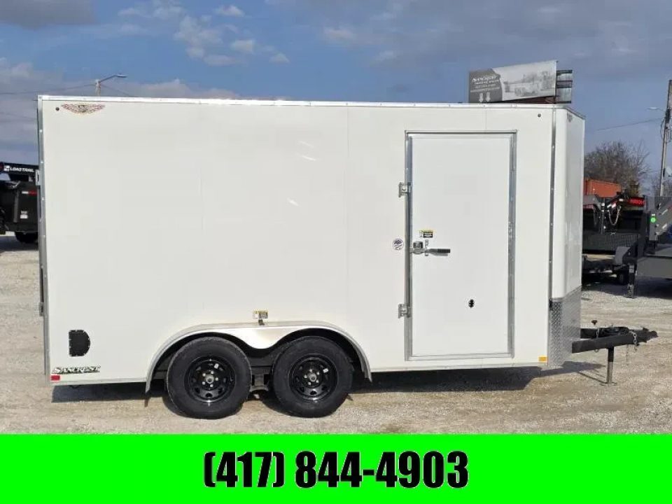 2026 H&H Trailers 7 X 14 TANDEM CARGO W/ RAMP DOOR in Rogersville, MO