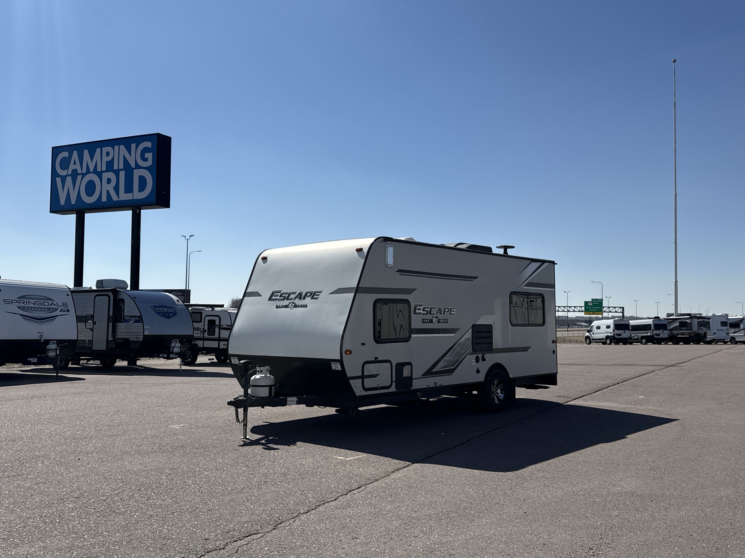2019 K-Z Rv ESCAPE 180TH Travel Trailer Toy Hauler RV
