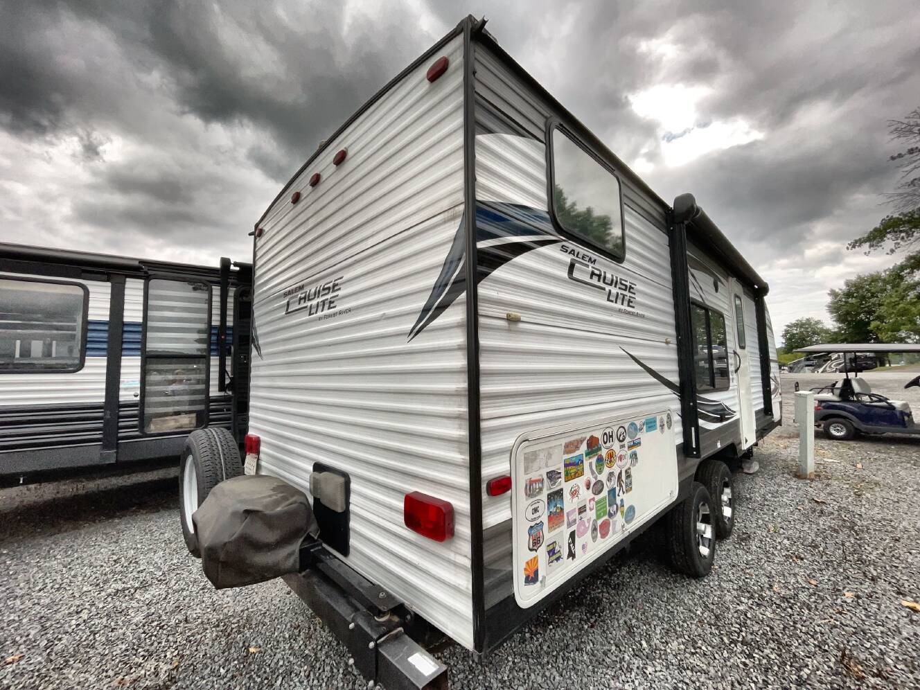 A photo of this 2015 Forest River SALEM CRUISE LITE 261BHXL